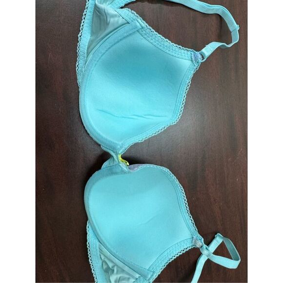 Victoria’s Secret Multicolored Lined Demi Bra Size 34C - Picture 3 of 5